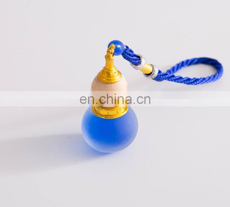 custom logo portable bottle wood chewing gum car air freshener