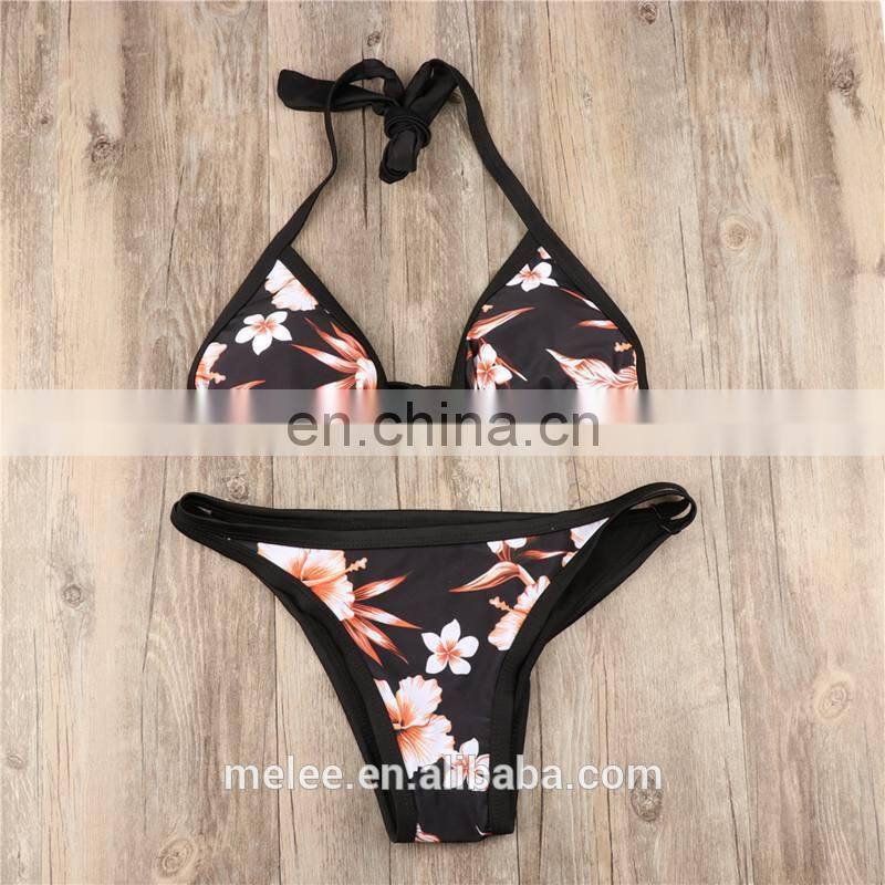 RTS Custom Sexy Bikini Women Zebra leopard Women Show Extreme Mini Swimwear Bikini