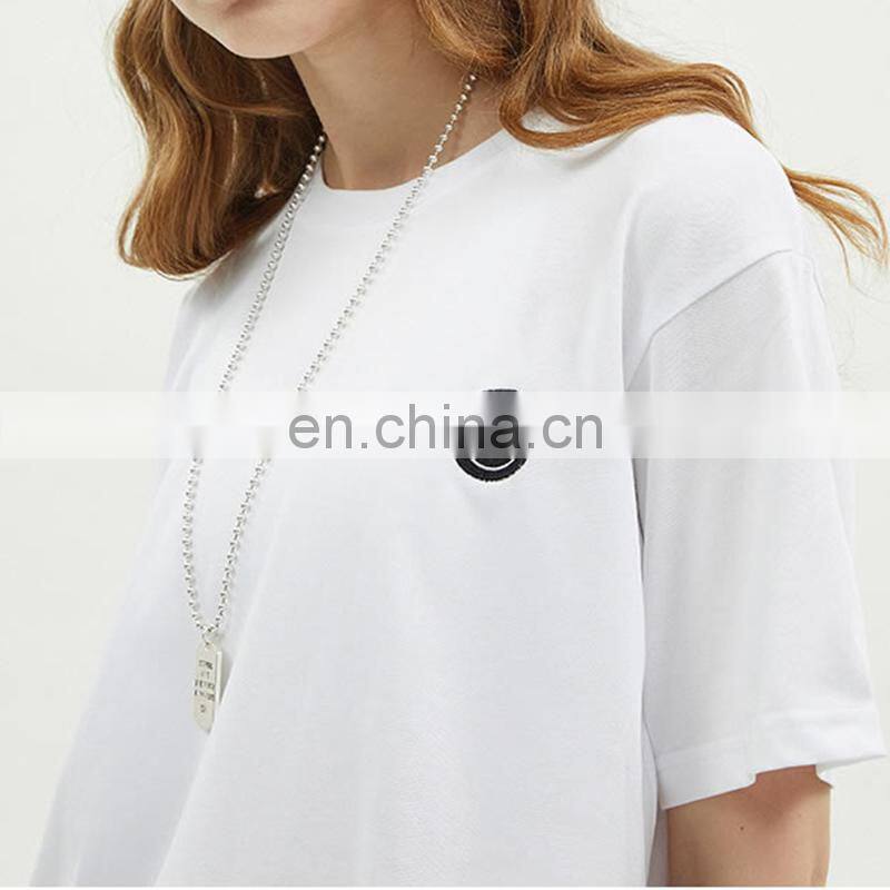 Loose Wear Hip Hop Style Printing Girl T Shirts, Cotton Women Tees