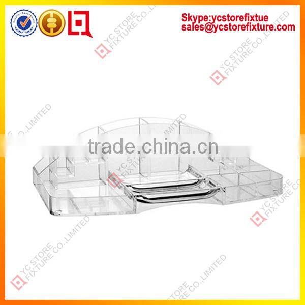 Fashion design acrylic cosmetic display racks