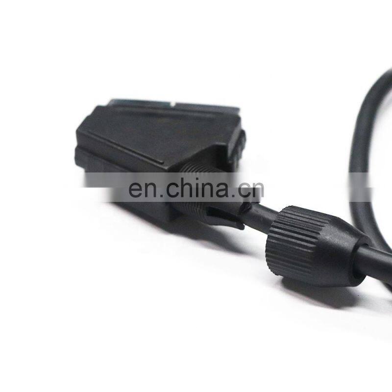 Multiple Shieldings Full HD 1.5M SCART Cable 21-Pin Precision Connector Audio cable