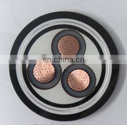 copper conductor 33kv 3C*95mm2 power cable