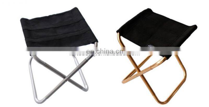 Aluminum alloy lightweight Outdoor foldable mini  portable camping chair