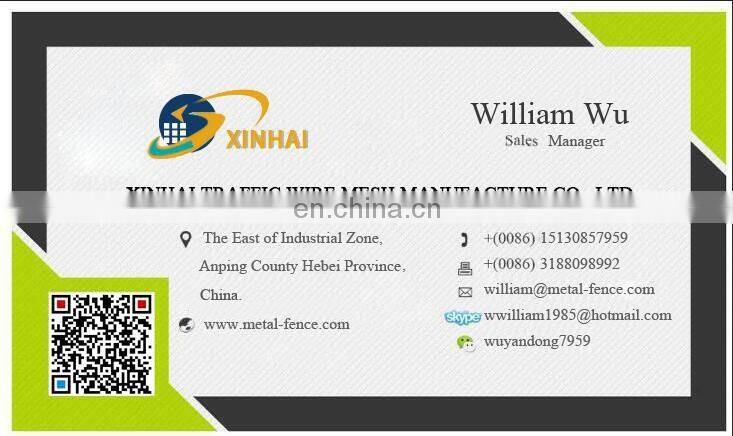 Factory direct sale powder coated Used steel tube Wrought Iron Fence