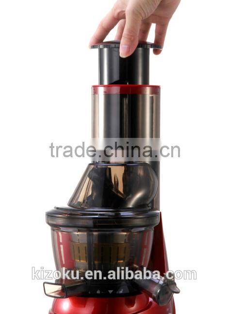 Whole Big Mouth Fruit and Smooth drinks masticating slow juicer