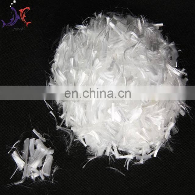 Junchi wholesale raw white 16mm pp fiber for cement board