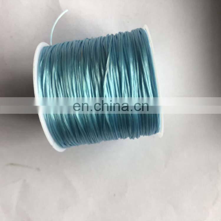 Good quality hot sale nylon colorful elastic thread for sewing made in China