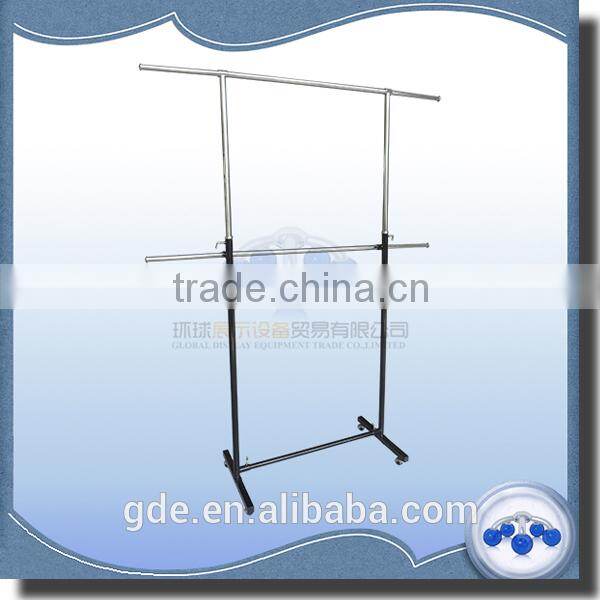 Spray-plating adjustable garment rack