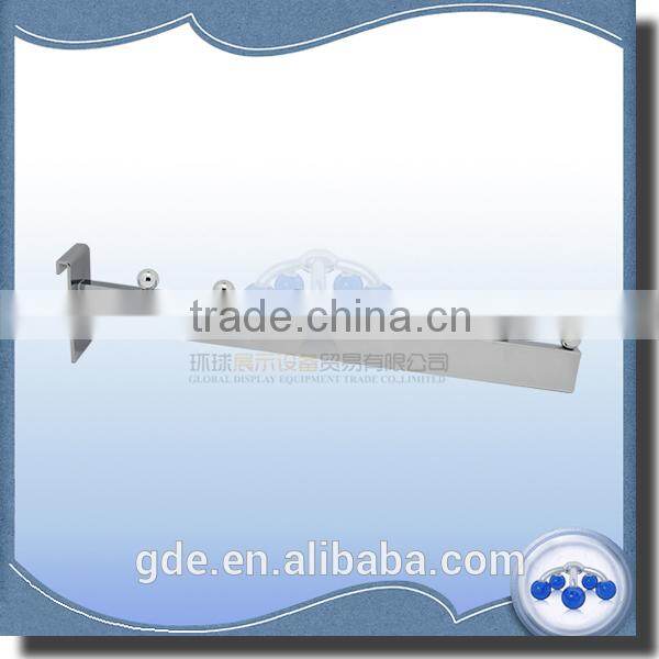 Metal chrome grid wall display hanger