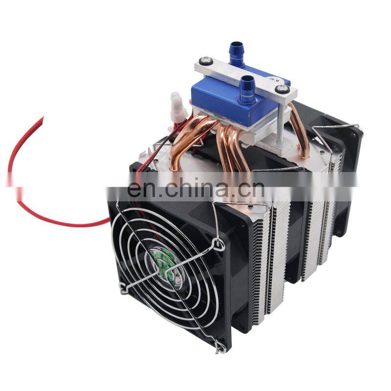 12V Thermoelectric Cooler Refrigeration 120W Water Chiller DIY Cooling System for 30L Fish Tank