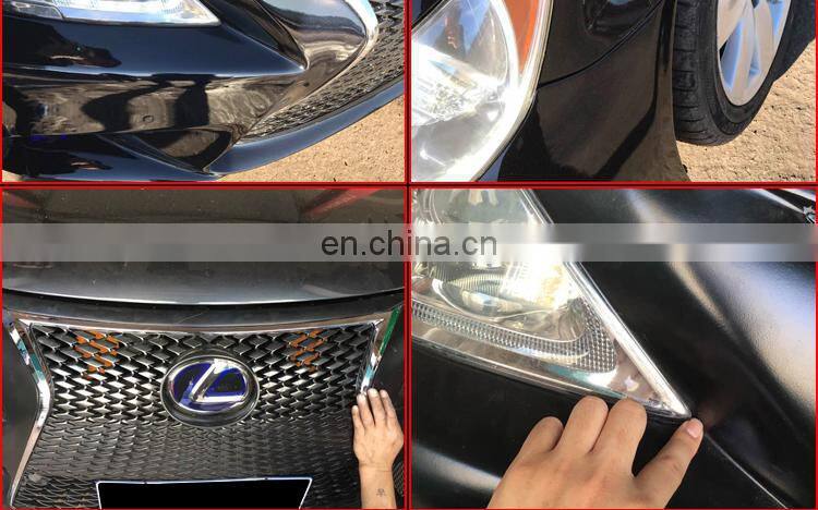 Runde Resin Material Body Kit Modified F Style LS600h Suitable For 2006-2012 Lexus LS460 Front Bumper With Front Grille Fog Lamp