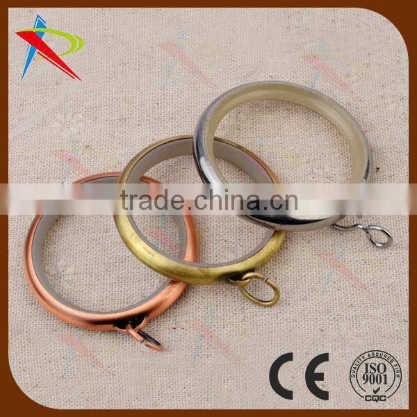 plated &high polishing curtain ring black clip