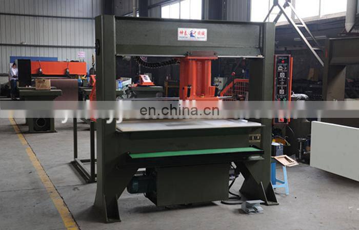 Travelling head cutting press shoe machine for sale