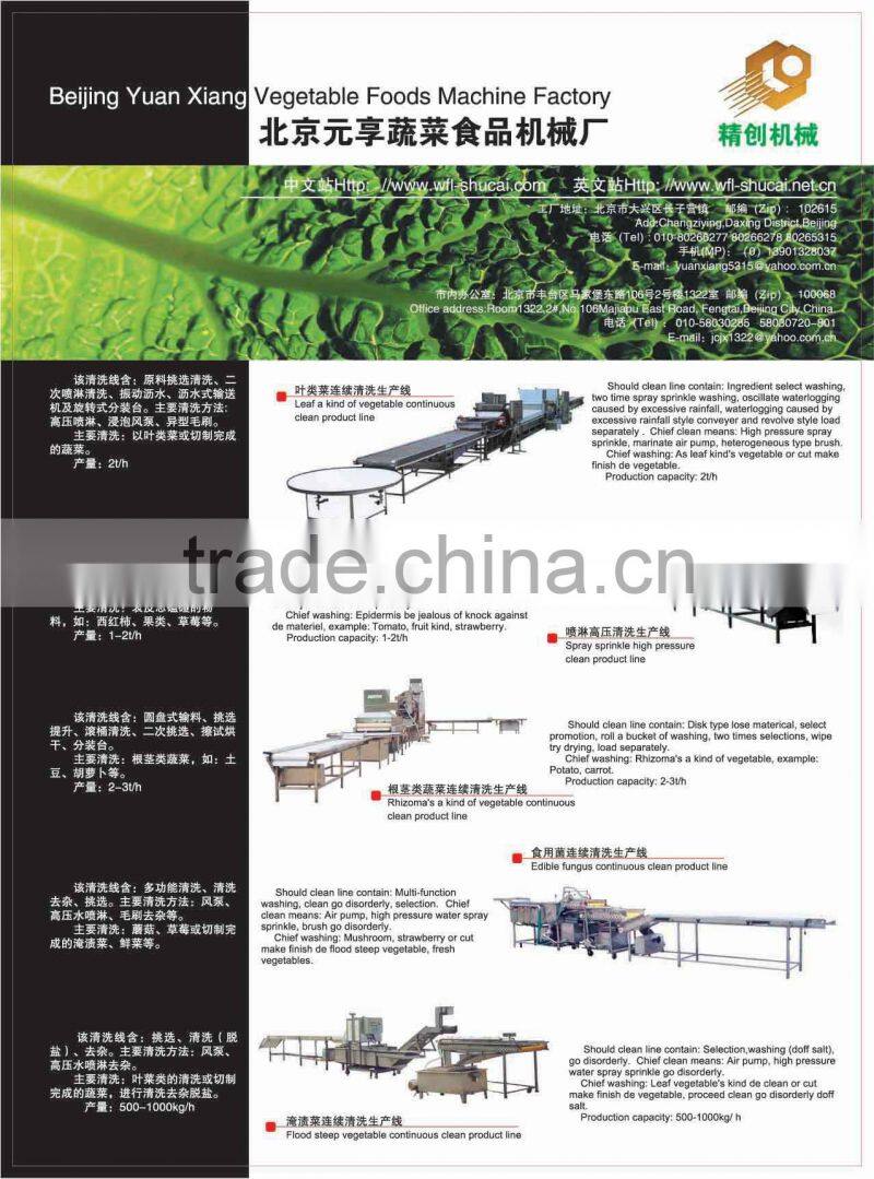 Vegetable Soaking Machine/Vegetabel Washer