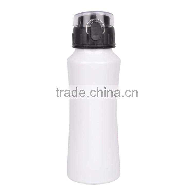 Aluminum bottle empty 450ml volumes long flask water bottle