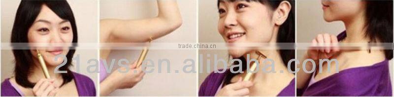 24k golden T shape Bar face lifting device home