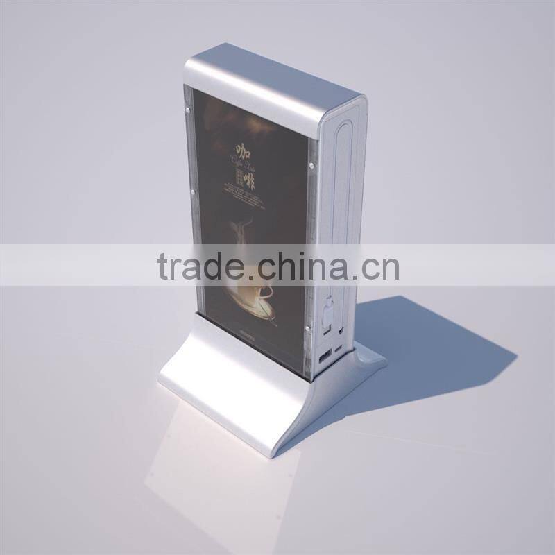 2015 newest best quality 20000mah coffee shop portable mobile power bank for iphone and android phone