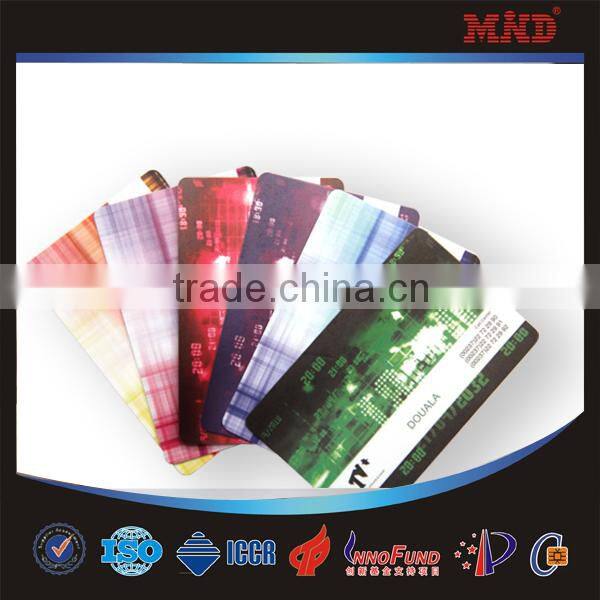MDC1372 PVC blank white plastic high quality iso 7810 pvc card