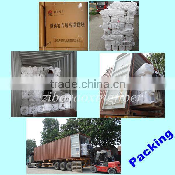 thermal insulation ceramic fiber module for drop tube furnace