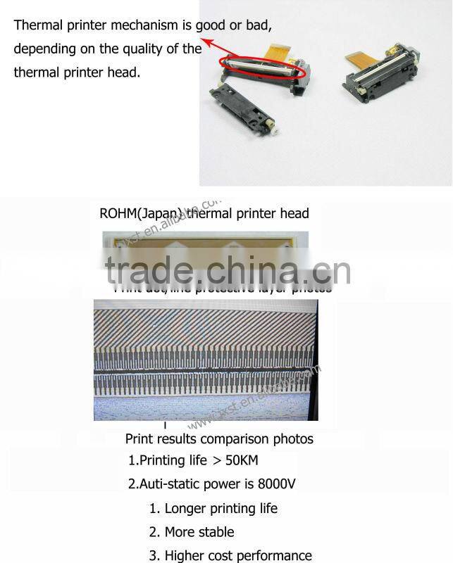 For Seiko LTPJ245E thermal printer mechanism JX-2R-09