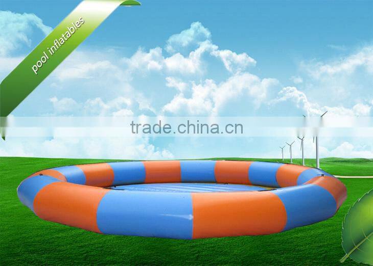 Corlourful inflatable round swimming pool toy for fun,pool inflatables