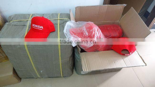 red brush cotton promotion cap for advertisment
