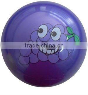 vinyl play balls, vinyl balls 10",pvc ball decal ball
