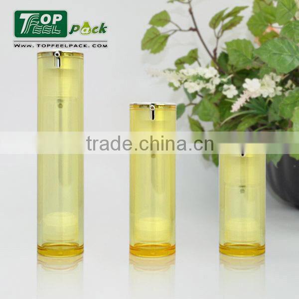 2015 Popular Luxury Acrylic Cosmetic Plastic Bottle with Pump Dispenser