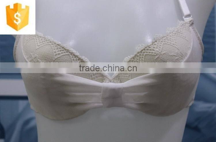 lastest arrival mesh decorated sex push-up bra ,adjustable comfortable bra