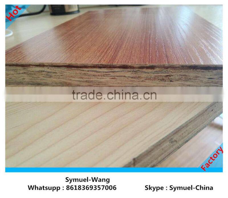 Good Quality melamine particle board / kitchen board with competitive price