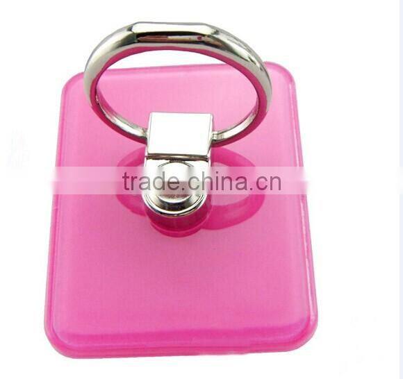 Hotselling pink mobile phone ring stand holder
