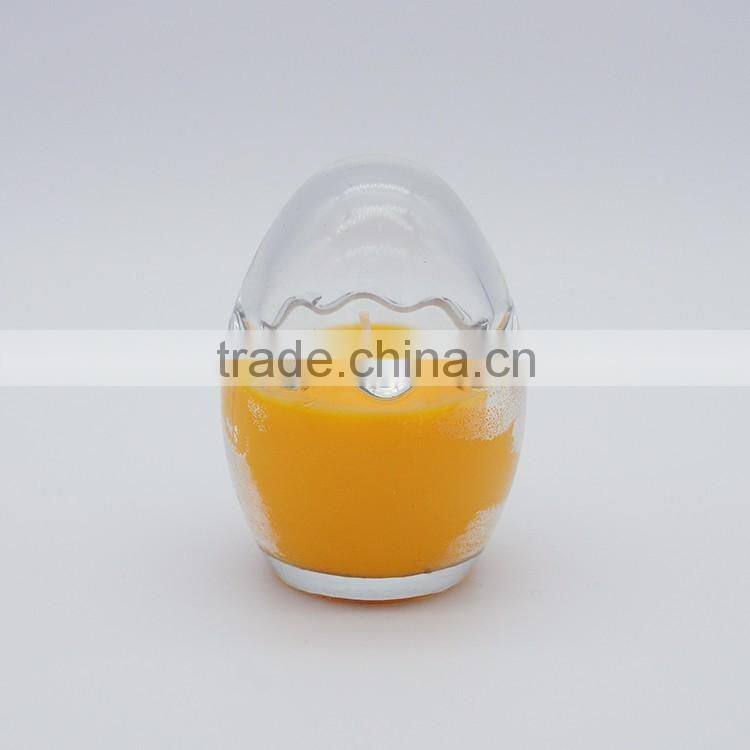 egg shape scented candle/aroma candle/perfume candle