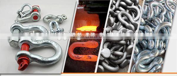 Electro Galv US Type G-2130 Bolt Anchor Shackle