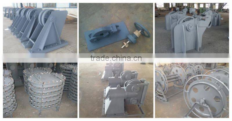 Marine Flange Mounted Balanced Head Fairlead