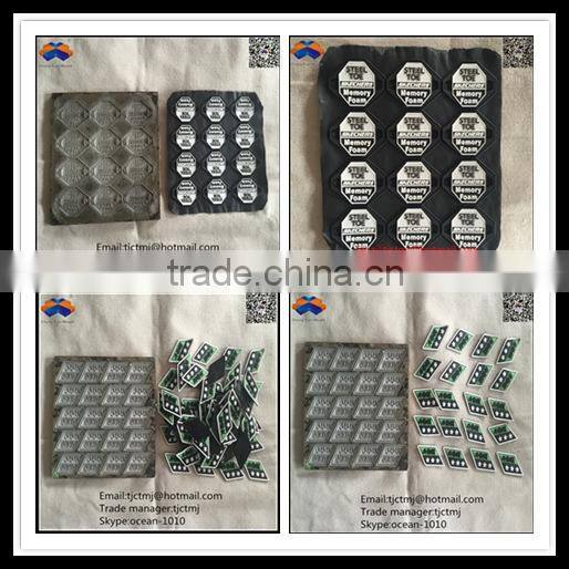 Different type fashionable good quality soft colorful PVC logo patch