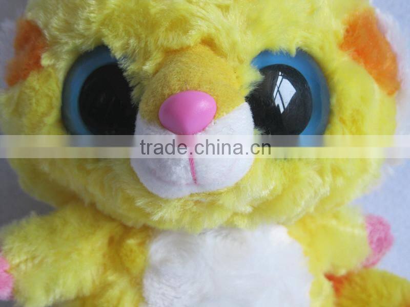 big eyed plush toys tiger