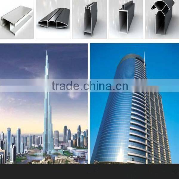 Polished Aluminium Profiles for Wardrobe