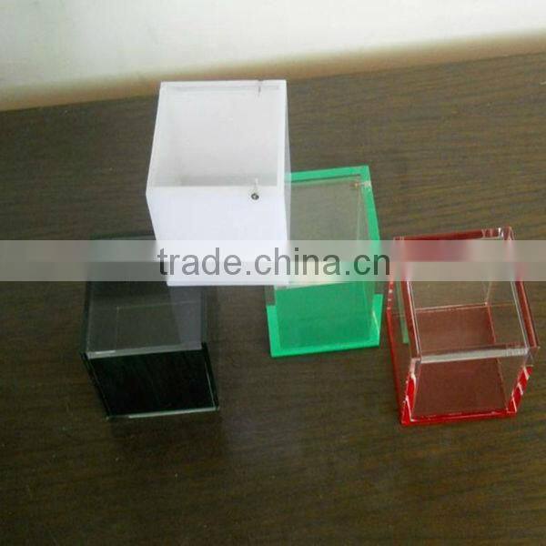 pink elegant plastic display / containers