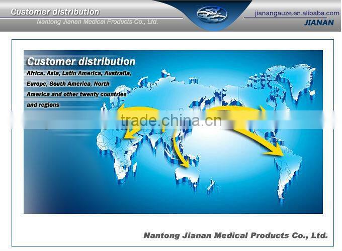 medical absorbent 100% cotton dental roll