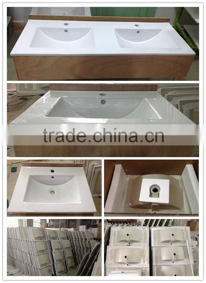 Modern design thin edge cabinet basin/counter top sink/bathroom vanity basin (BSJ-9120E)