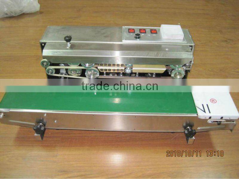 plastic bags sealing machine