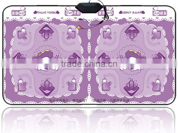 8bit 16bit 32bit TV PC USB Game Dance Pad for TV PC Yoga Sport Twin Dance Mats