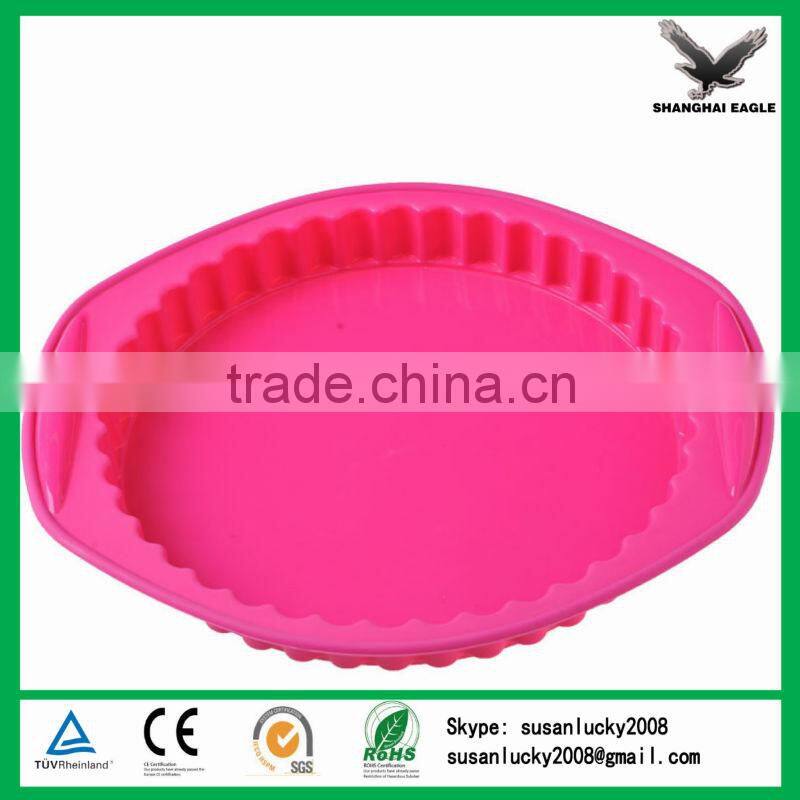 Silicone Rubber Cake Mold of Heart Shape