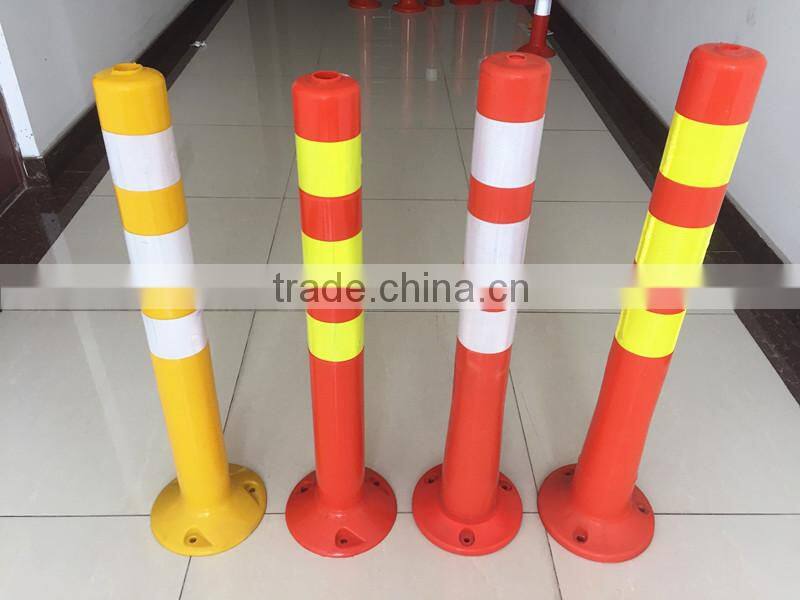 Highway pu and evi reflective delineator post road delineators