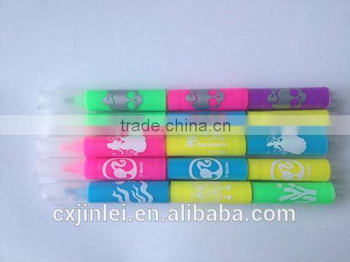 stacking highlighter marker pen
