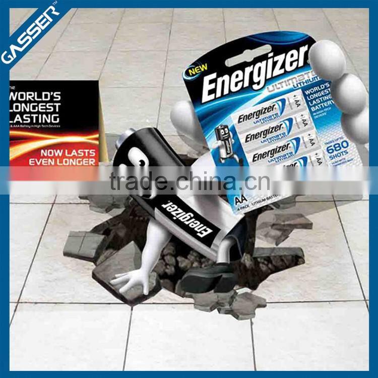 Factory wholesale printing 3d floor stickers home