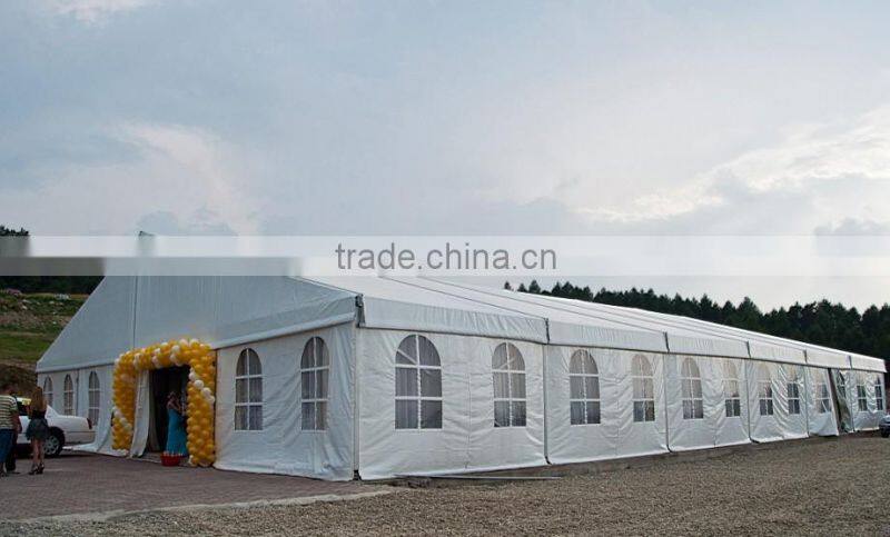 outdoor pvc storage marquee tent for sale,100% water proof wedding tent