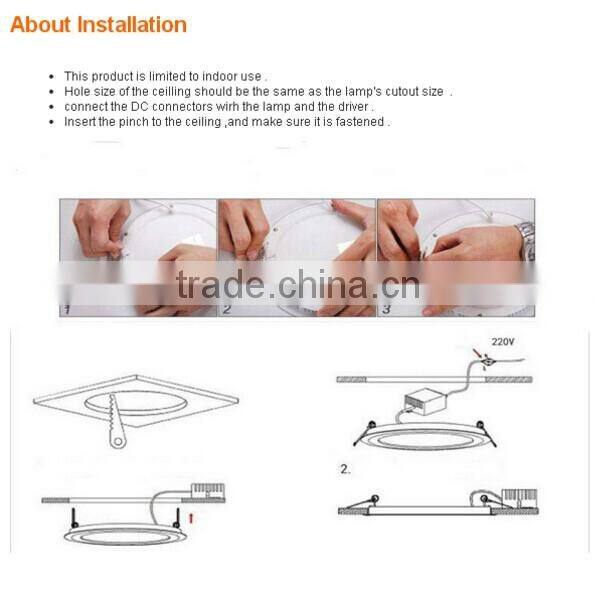 modern design round recessed 3w mini led ceiling light 2700k-6800k