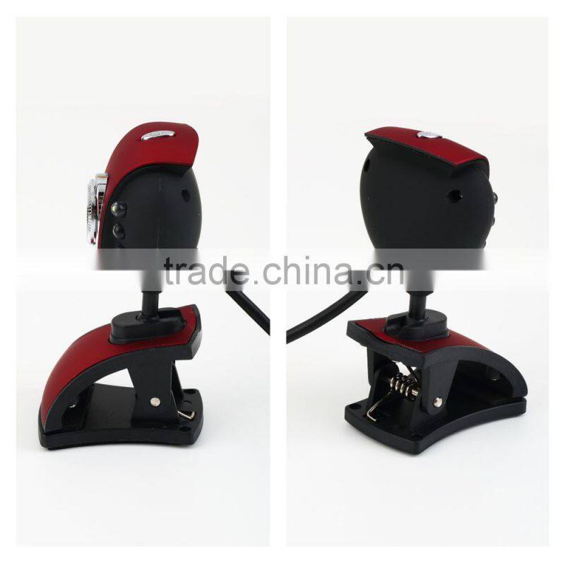 USB Webcam 50M 6 LED Night Vision HD Webcam Camera Web Cam With Mic Driver Webcam USB PC Camera