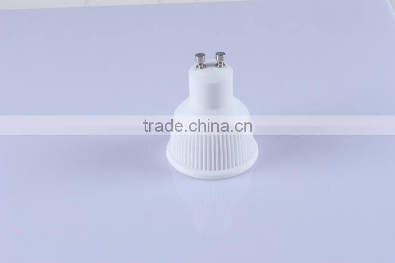 High Quality 4W Dimmable GU10 LED Lamp Cup 320lm ceramic spotlight bulb